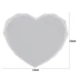 Moule silicone dessous de verre rond carré rectangle pour résine – Color BLANC (1)