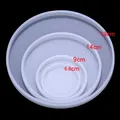 Moule silicone dessous de verre rond et ovale – 3