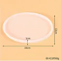 Moule silicone dessous de verre rond et ovale – Couleur Oval L