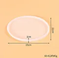 Moule silicone dessous de verre rond et ovale – Couleur Oval M