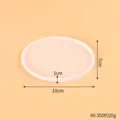 Moule silicone dessous de verre rond et ovale – Couleur Oval S