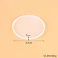 Moule silicone dessous de verre rond et ovale – Couleur Round M