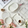 Moule silicone dessous de verre torsadé pour résine et plâtre – 3