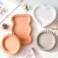 Moule silicone dessous de verre torsadé pour résine et plâtre – 5