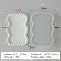 Moule silicone dessous de verre torsadé pour résine et plâtre – Couleur prune (J-366)