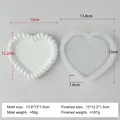 Moule silicone dessous de verre torsadé pour résine et plâtre – Couleur vert clair (J-363)