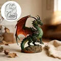 Moule silicone dragon fantastique pendentif résine argile – 4