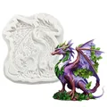 Moule silicone dragon pour gâteaux et résine – 2