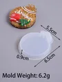 Moule silicone étiquette cloche noël pour porte-clés – Couleur Crown