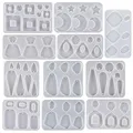 Moule silicone étoile lune carré goutte pendentif bijoux – 1