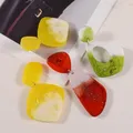 Moule silicone étoile lune carré goutte pendentif bijoux – 2