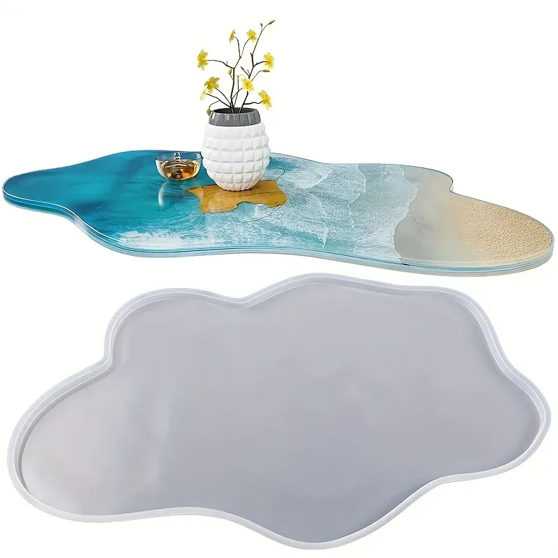 Moule silicone extra-large forme rivière