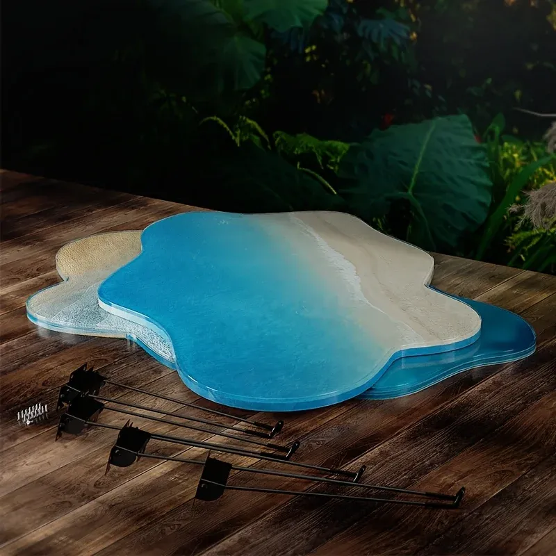 Moule silicone extra-large forme rivière