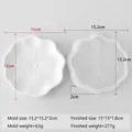 Moule silicone feuille pour plateau résine et plâtre – Couleur GRIS FONCÉ (J-515)