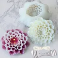 Moule silicone fleur 3D avec support mèche – 1