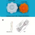 Moule silicone fleur 3D avec support mèche – 5