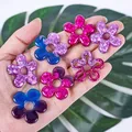 Moule silicone fleur creuse pour bijoux – 5
