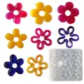 Moule silicone fleur creuse pour bijoux – 6
