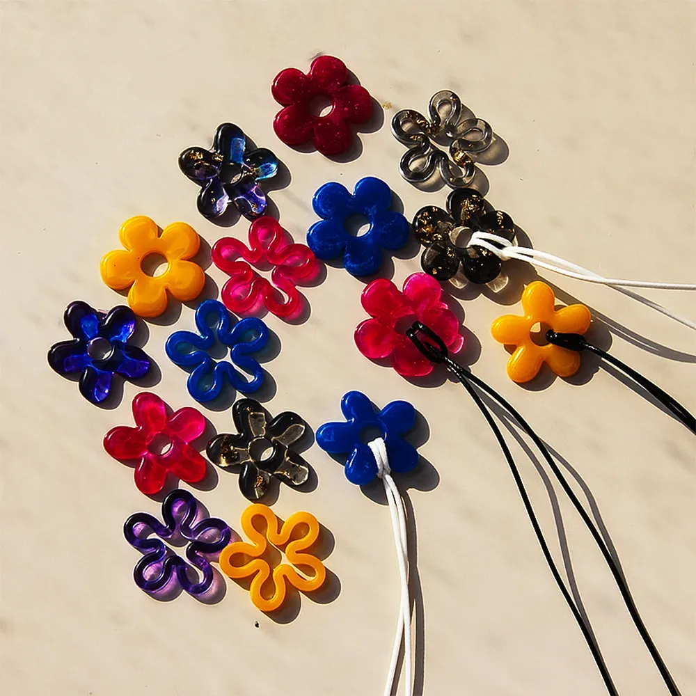 Moule silicone fleur creuse pour bijoux