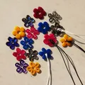 Moule silicone fleur creuse pour pendentif et porte-clés – 5