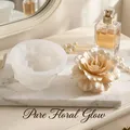 Moule silicone fleur épanouie pour bougie – 3