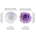 Moule silicone fleur épanouie pour bougie – Couleur AZY-GJ394