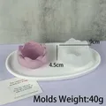 Moule silicone fleur lotus pour bougie et décoration – Couleur Lotus