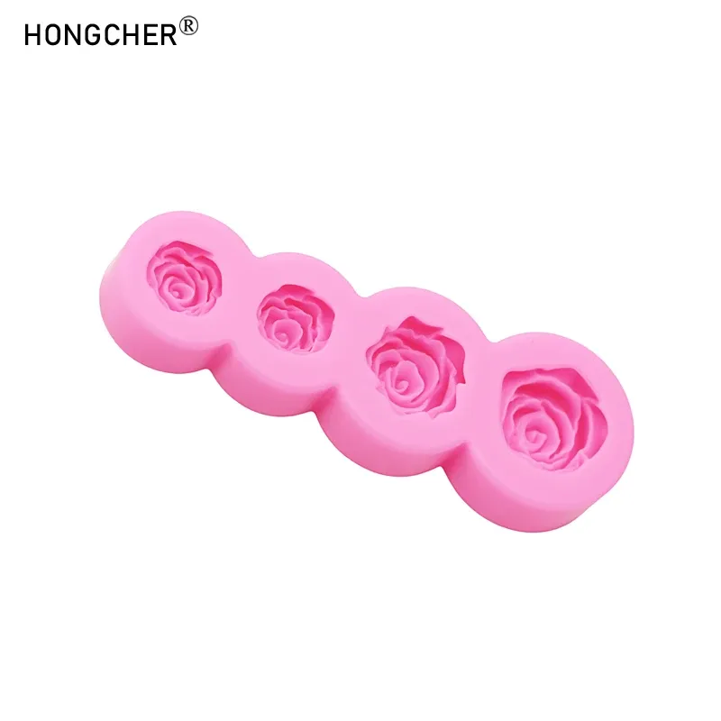 Moule silicone fleur œillet pour bijoux chocolat
