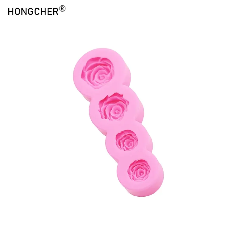 Moule silicone fleur œillet pour bijoux chocolat