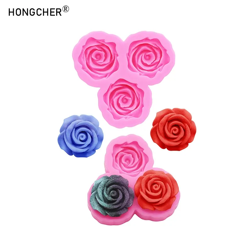 Moule silicone fleur œillet pour bijoux chocolat
