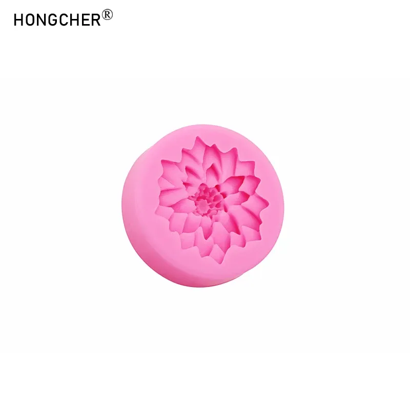 Moule silicone fleur œillet pour bijoux chocolat