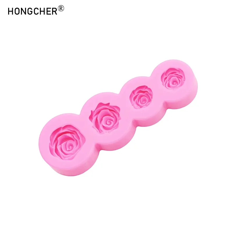 Moule silicone fleur œillet pour bijoux chocolat