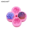 Moule silicone fleur œillet pour bijoux chocolat – Couleur Pink