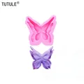 Moule silicone fleur papillon 3D pour bougie chocolat – 1
