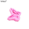 Moule silicone fleur papillon 3D pour bougie chocolat – 4