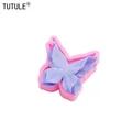 Moule silicone fleur papillon 3D pour bougie chocolat – 6
