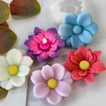 Moule silicone fleur pour bougie et pâtisserie – 3