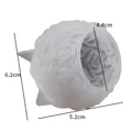 Moule silicone fleurs 40 à 90 mm pour bougies et gâteaux – Couleur 60mm
