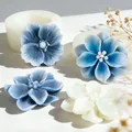 Moule silicone fleurs pour bougies, savons et résine – 3