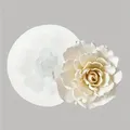 Moule silicone floral 3D pour bougie et savon – 1