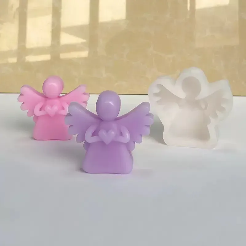 Moule silicone floral 3D pour bougie et savon