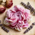Moule silicone floral pour bougie et savon – 2