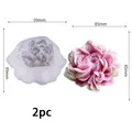 Moule silicone floral pour bougie et savon – Couleur Two-piece pack
