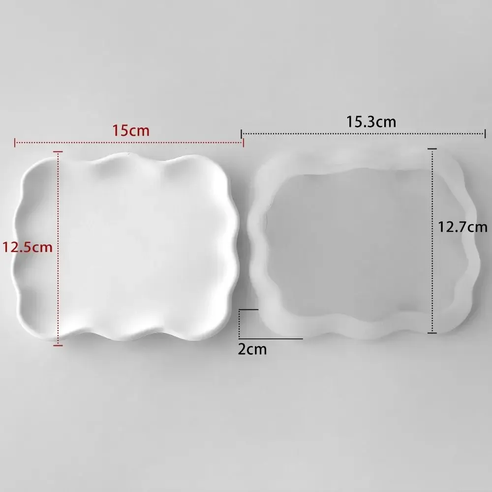 Moule silicone forme irrégulière pour bijoux résine et plâtre