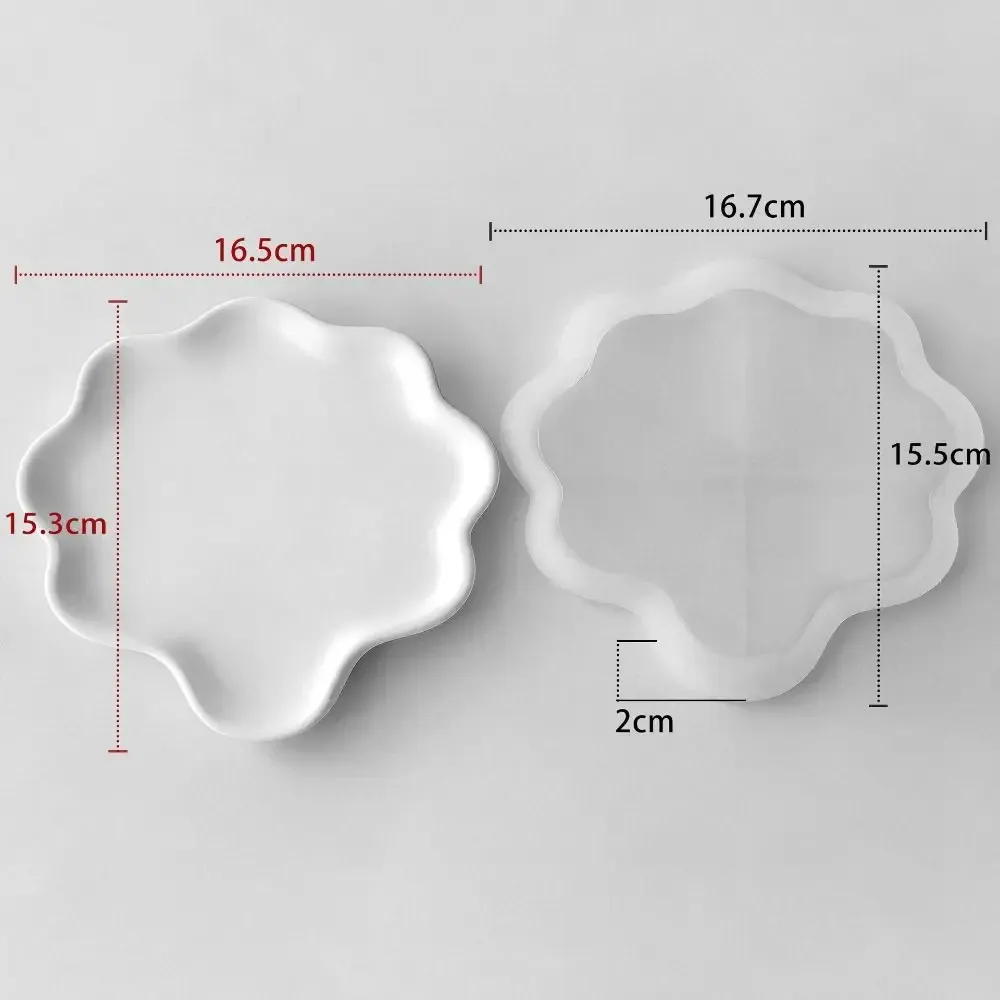 Moule silicone forme irrégulière pour bijoux résine et plâtre