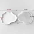 Moule silicone forme irrégulière pour bijoux résine et plâtre – Couleur noir (B)