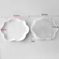 Moule silicone forme irrégulière pour bijoux résine et plâtre – Couleur vert (C)