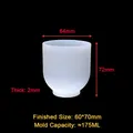 Moule silicone formes géométriques 20 à 80 mm pour bijoux – Color Semicylinder 60MM