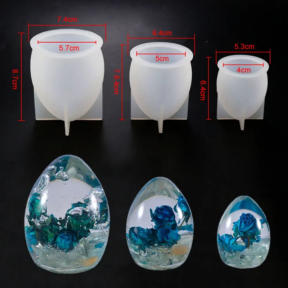 Moule silicone formes géométriques 20 à 80 mm pour bijoux
