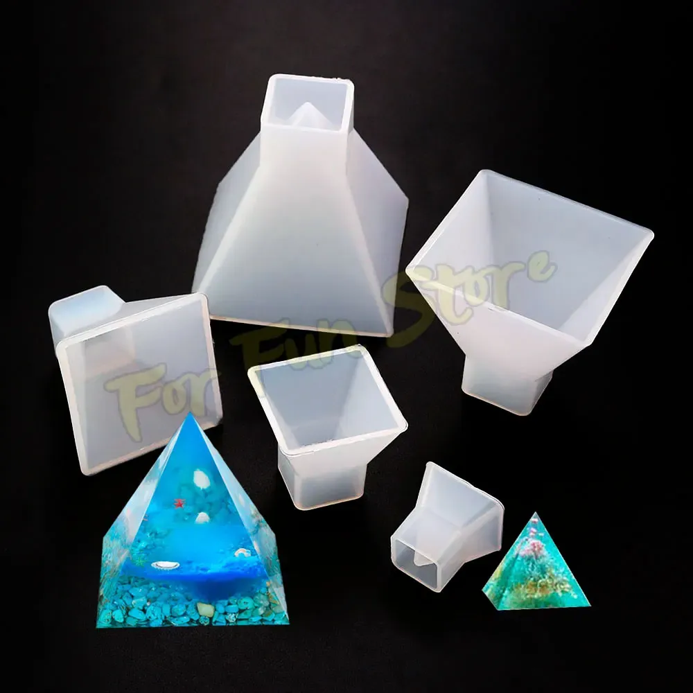 Moule silicone formes géométriques 20 à 80 mm pour bijoux